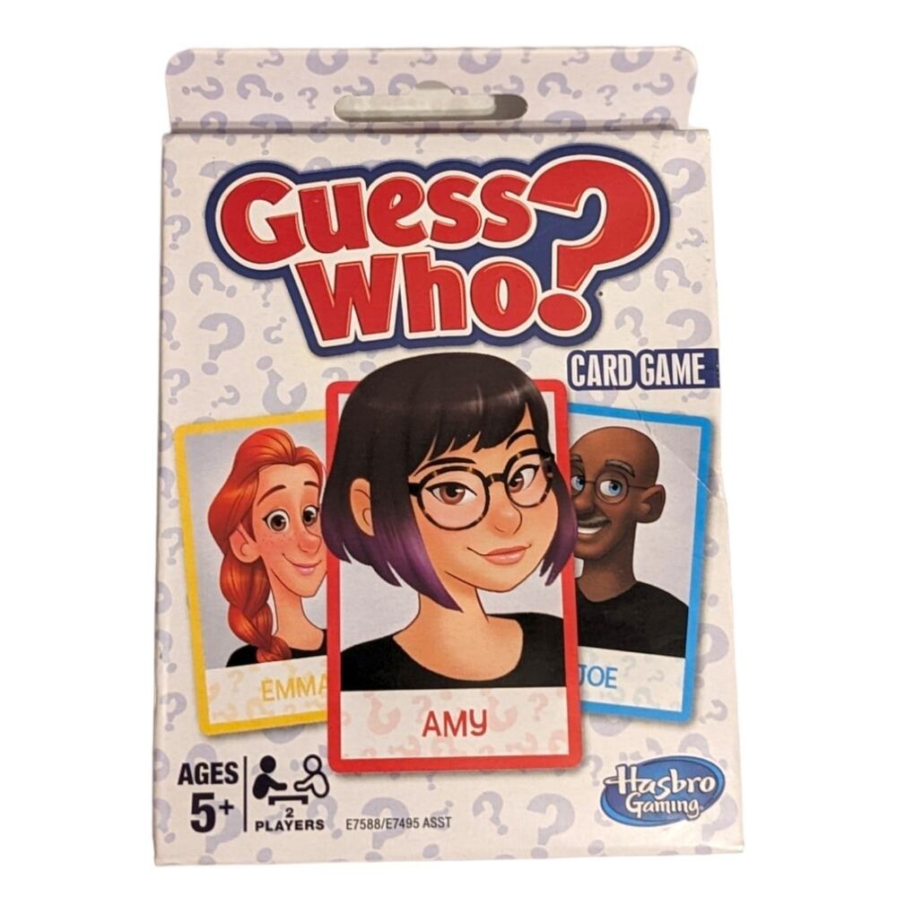 Hasbro Gaming - Guess Who  - Game -  Card Game - 5+ New In Package